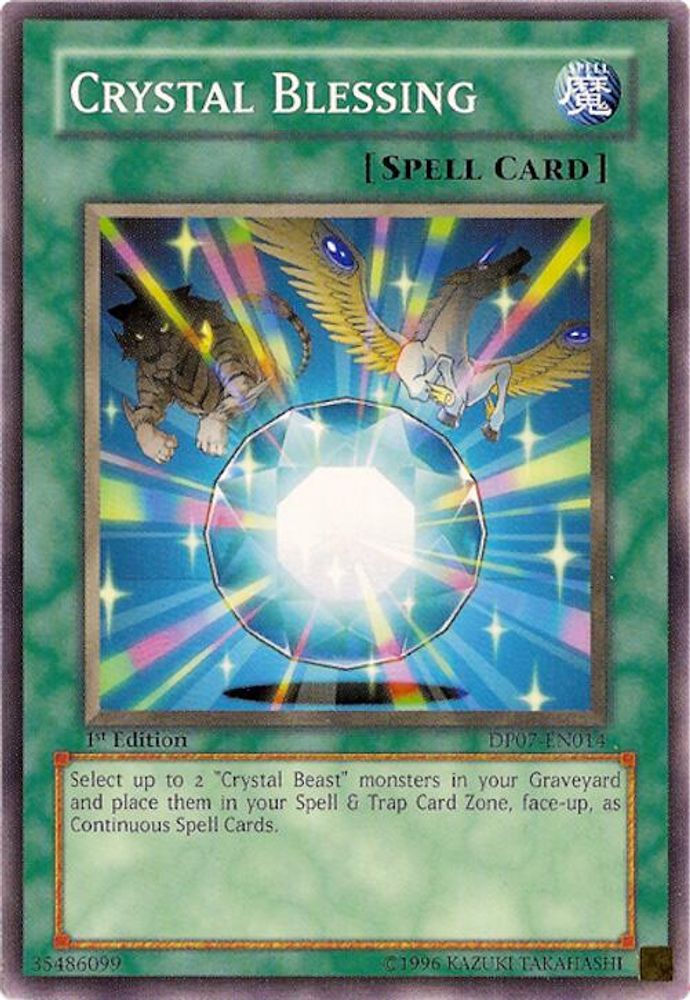 Crystal Blessing (DP07-EN014) - Common