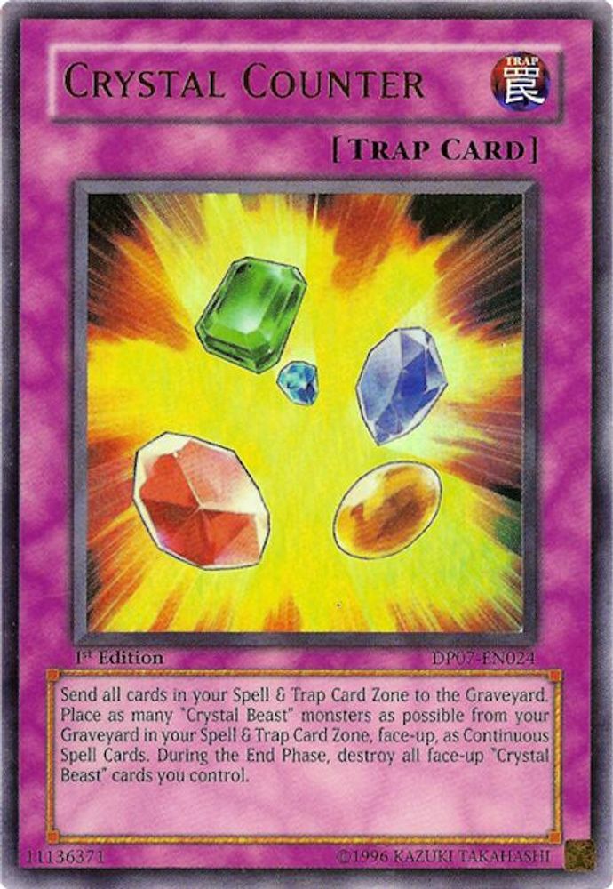 Crystal Counter (DP07-EN024) - Ultra Rare