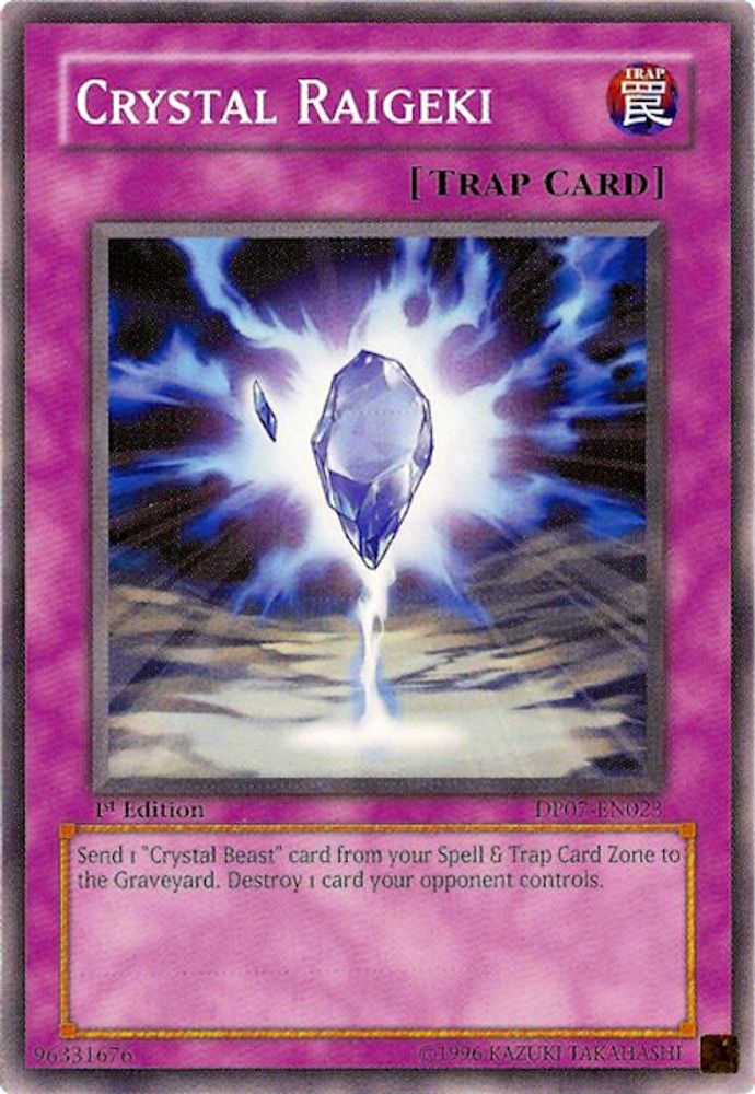 Crystal Raigeki (DP07-EN023) - Common