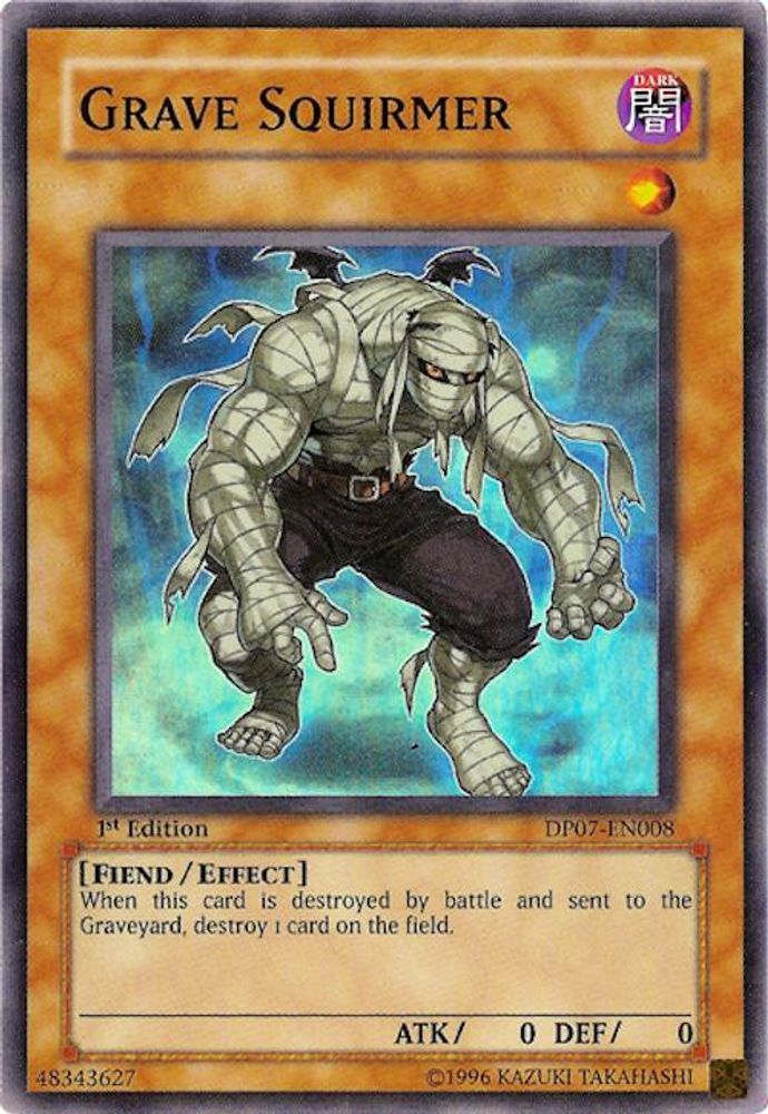 Squirmer grave [DP07-EN008] Super Rare 
