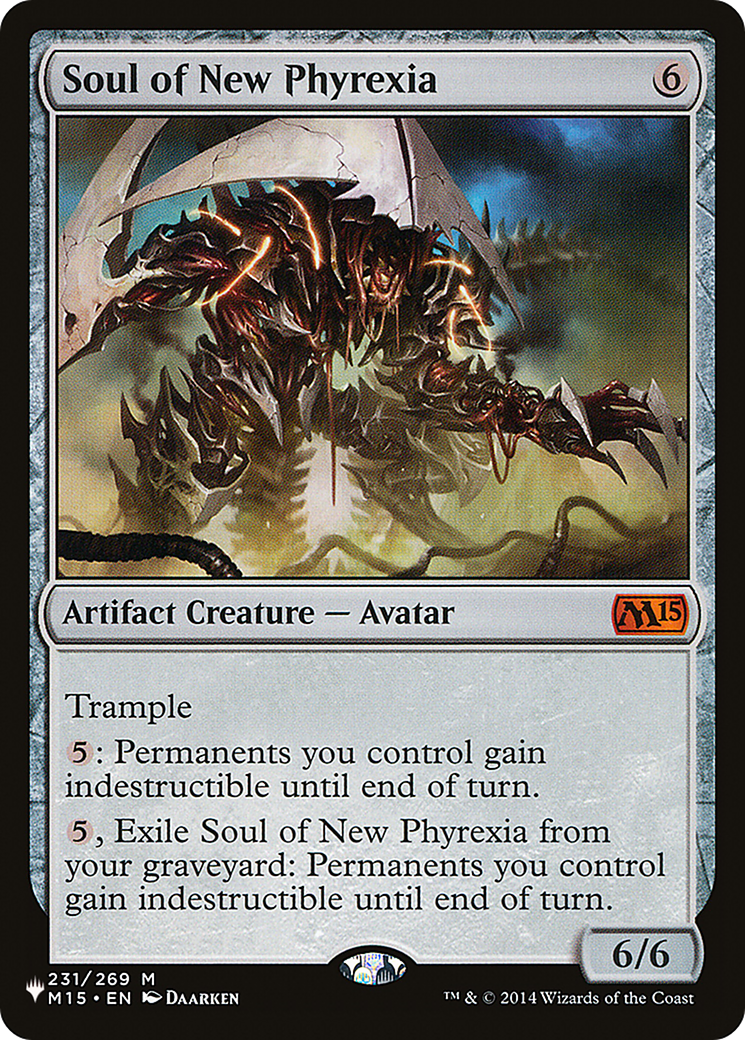 Âme de la Nouvelle Phyrexia [La Liste] 
