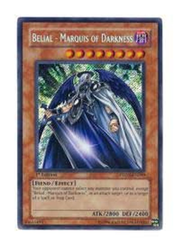 Belial - Marquis of Darkness (PTDN-EN099) - Secret Rare