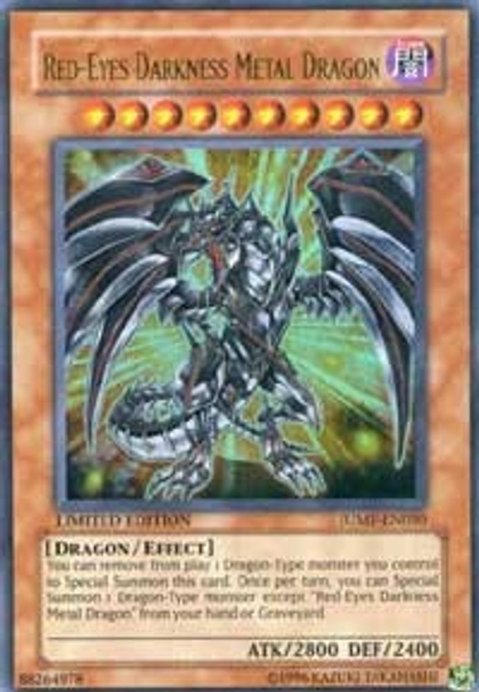 Red-Eyes Darkness Metal Dragon (JUMP-EN030) - Ultra Rare