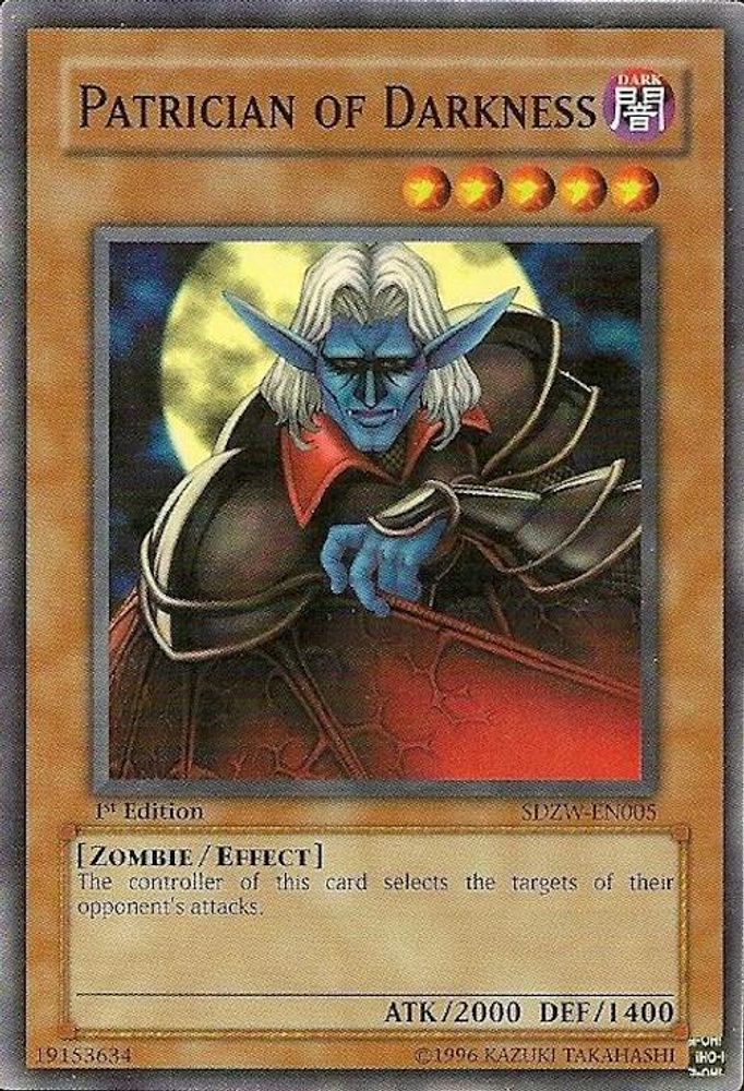 Patrician of Darkness (SDZW-EN005) - Common