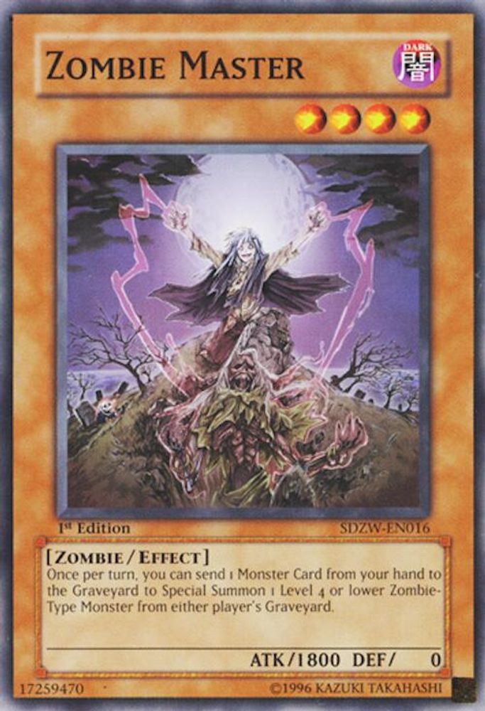 Zombie Master (SDZW-EN016) - Common