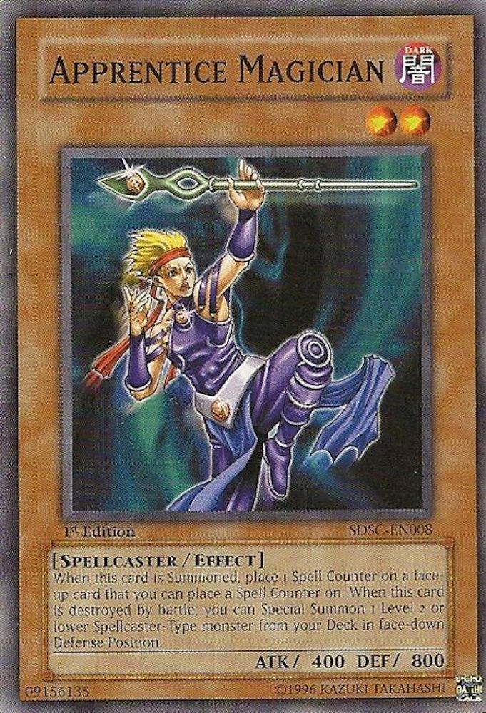 Apprentice Magician (SDSC-EN008) - Common