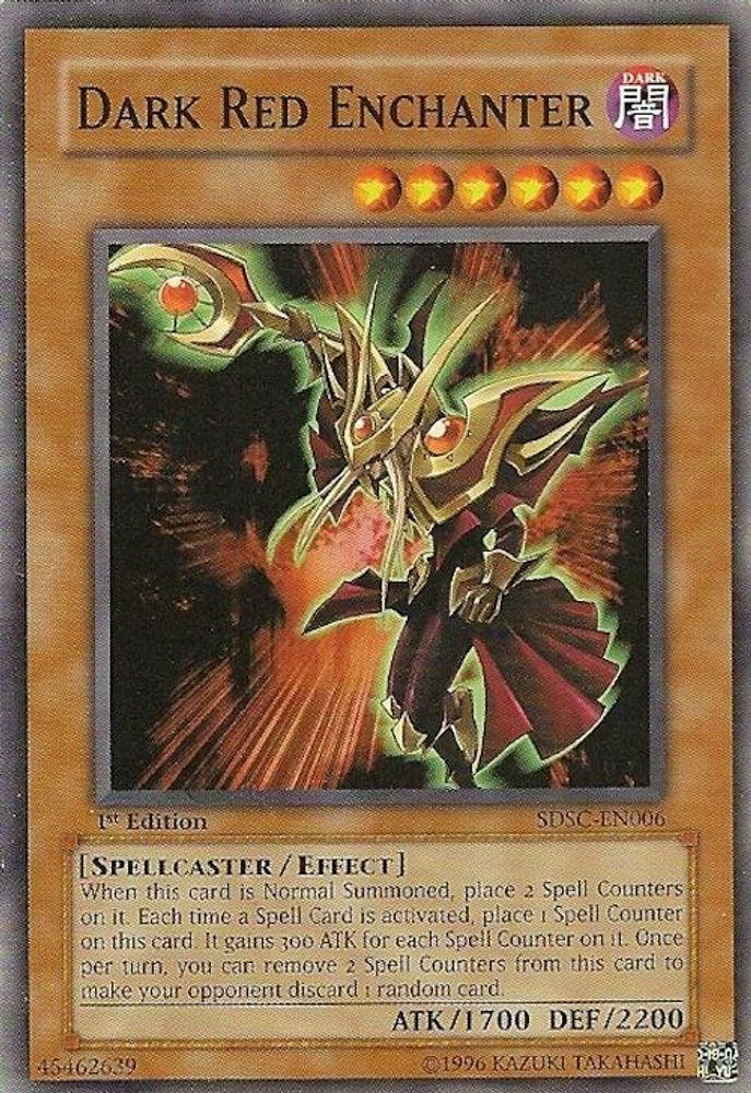 Dark Red Enchanter (SDSC-EN006) - Common