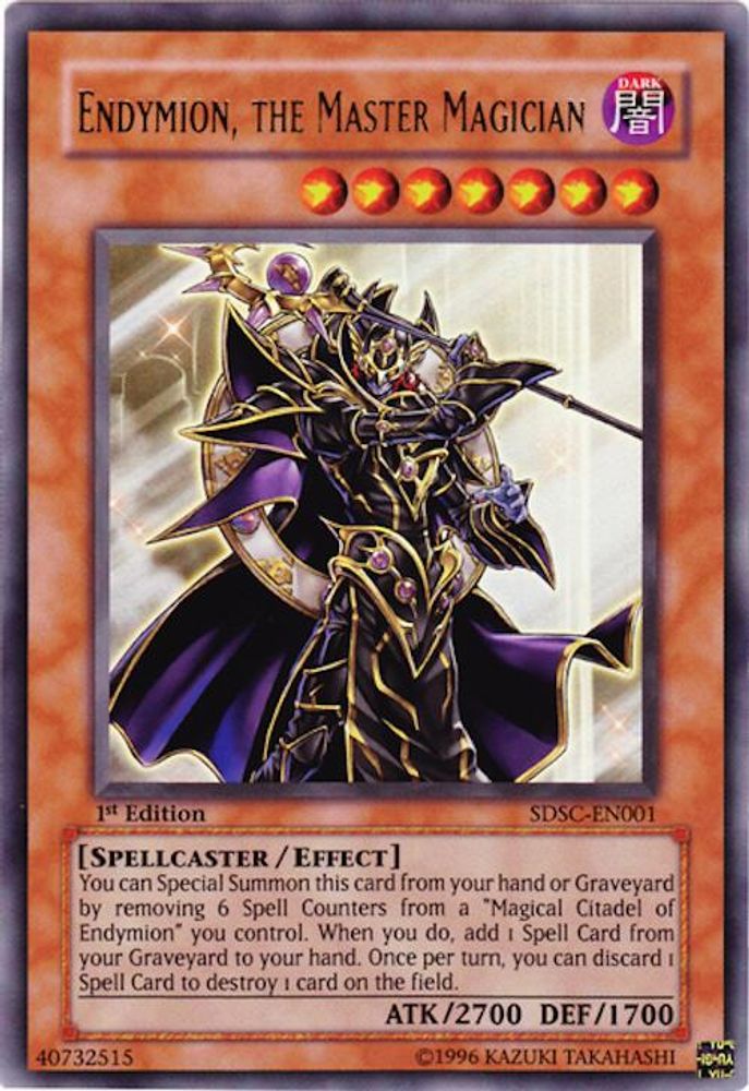 Endymion, The Master Magician (SDSC-EN001) - Ultra Rare