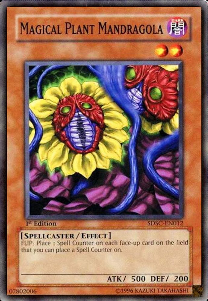 Magical Plant Mandragola (SDSC-EN012) - Common
