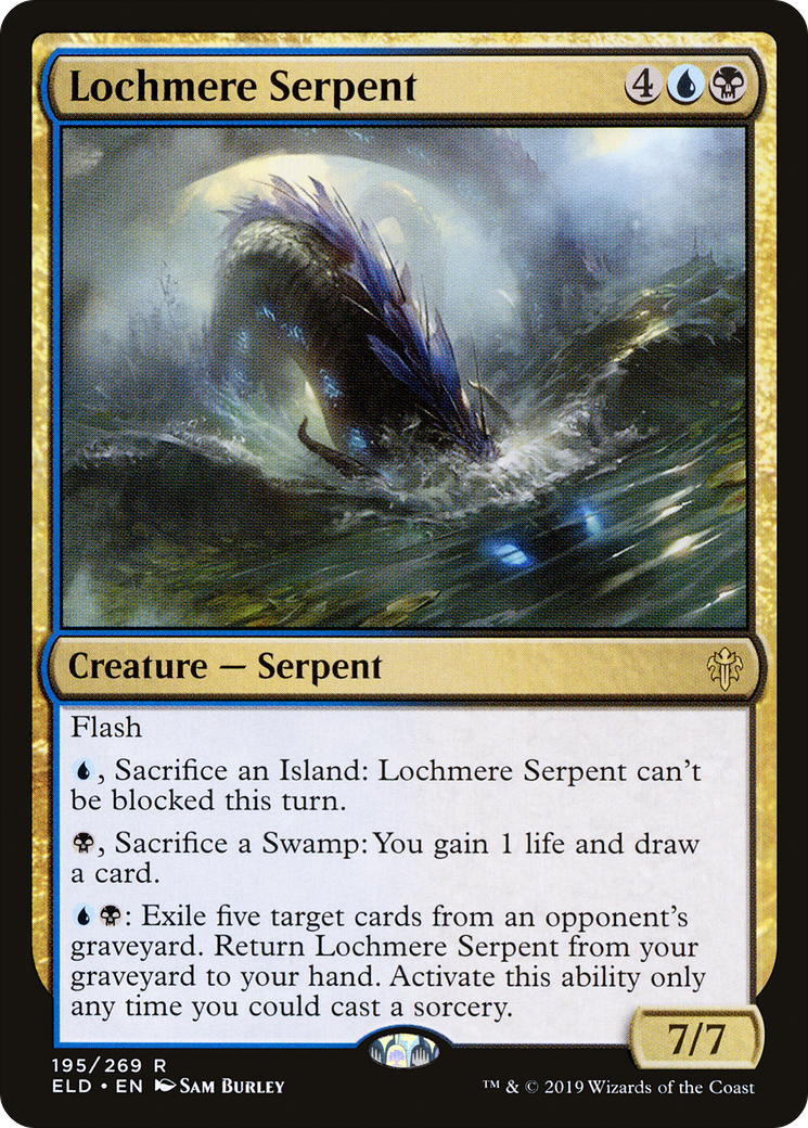 Serpent de Lochmere [Trône d'Eldraine] 