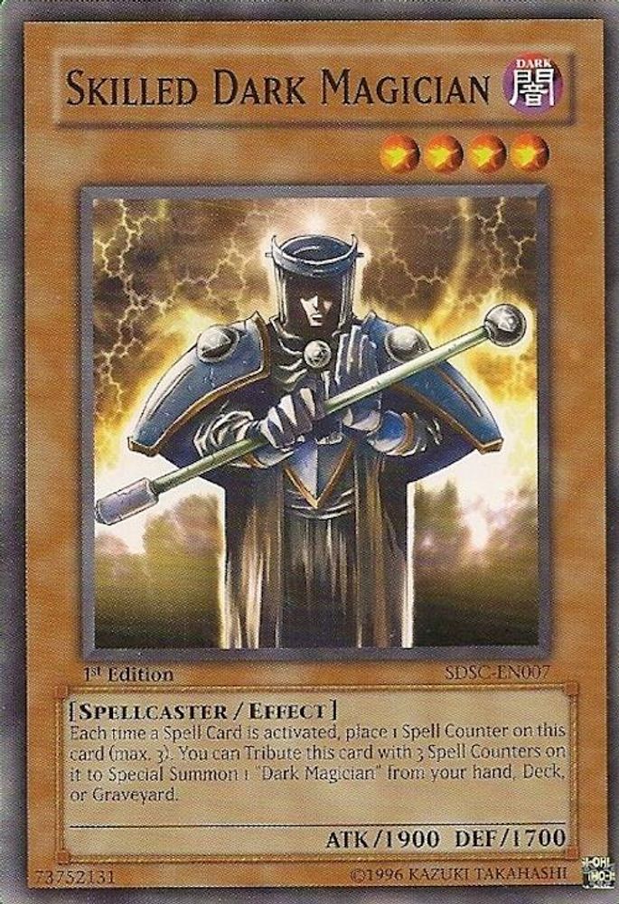 Skilled Dark Magician (SDSC-EN007) - Common
