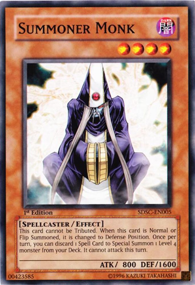 Summoner Monk (SDSC-EN005) - Common