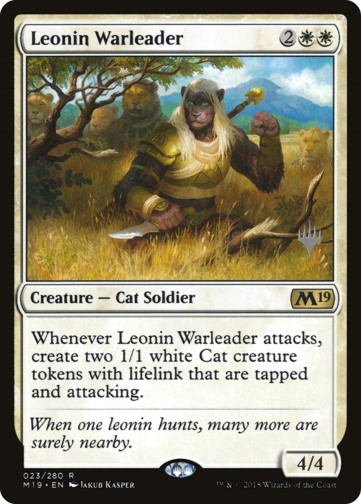 Chef de guerre Léonin (Pack promotionnel) [Promos de l'Édition de base 2019] 