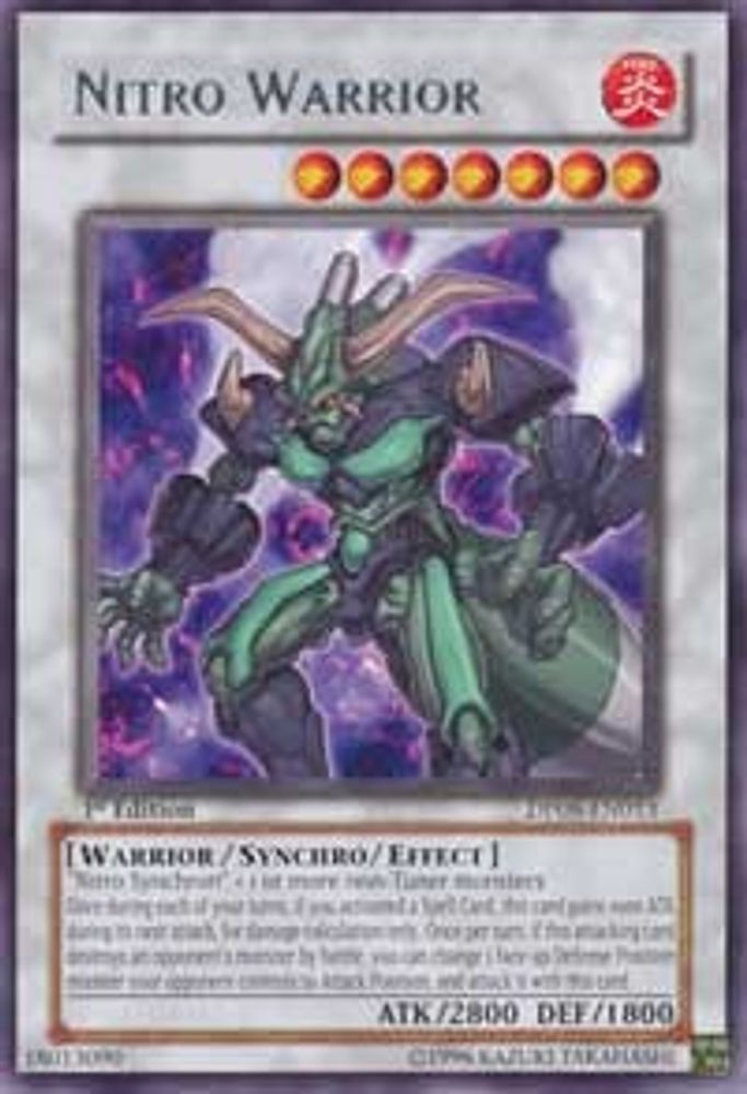Guerrier Nitro [DP08-EN013] Rare 