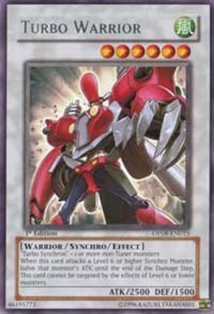 Turbo Warrior (DP08-EN015) - Rare