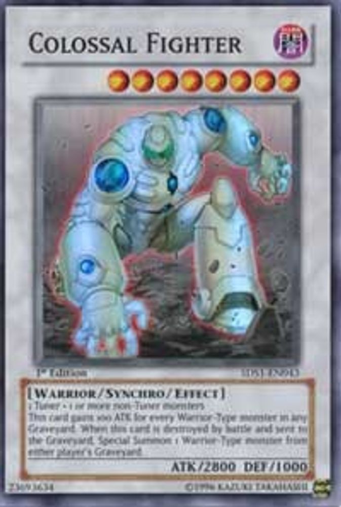 Colossal Fighter (SR) (5DS1-EN043) - Super Rare