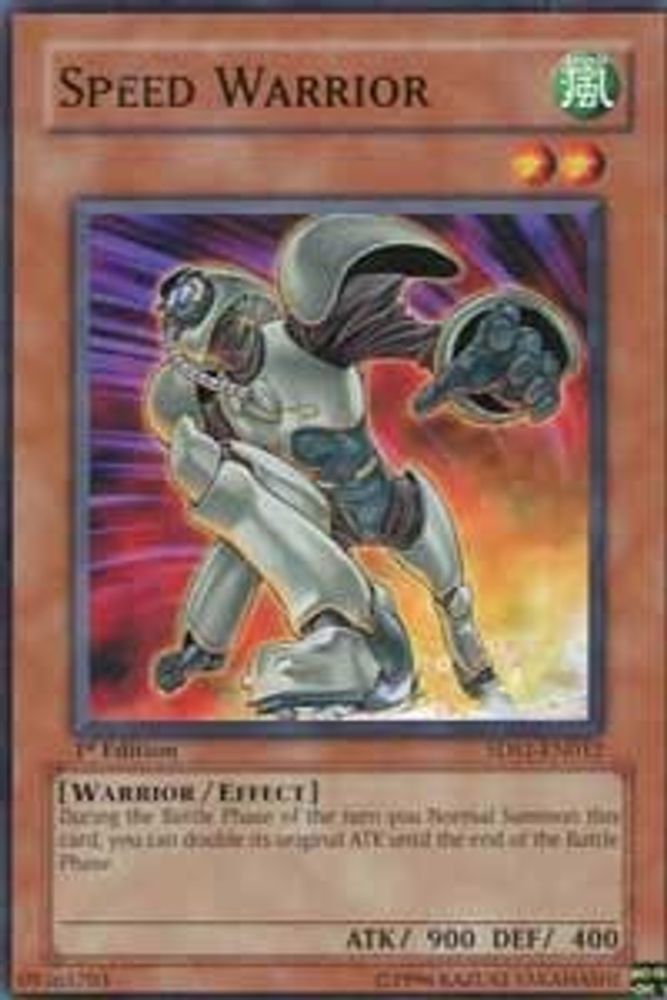 Speed Warrior (5DS1-EN012) - Common