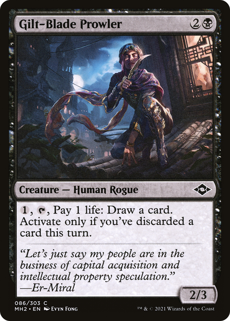 Prowler à lame dorée [Modern Horizons 2] 