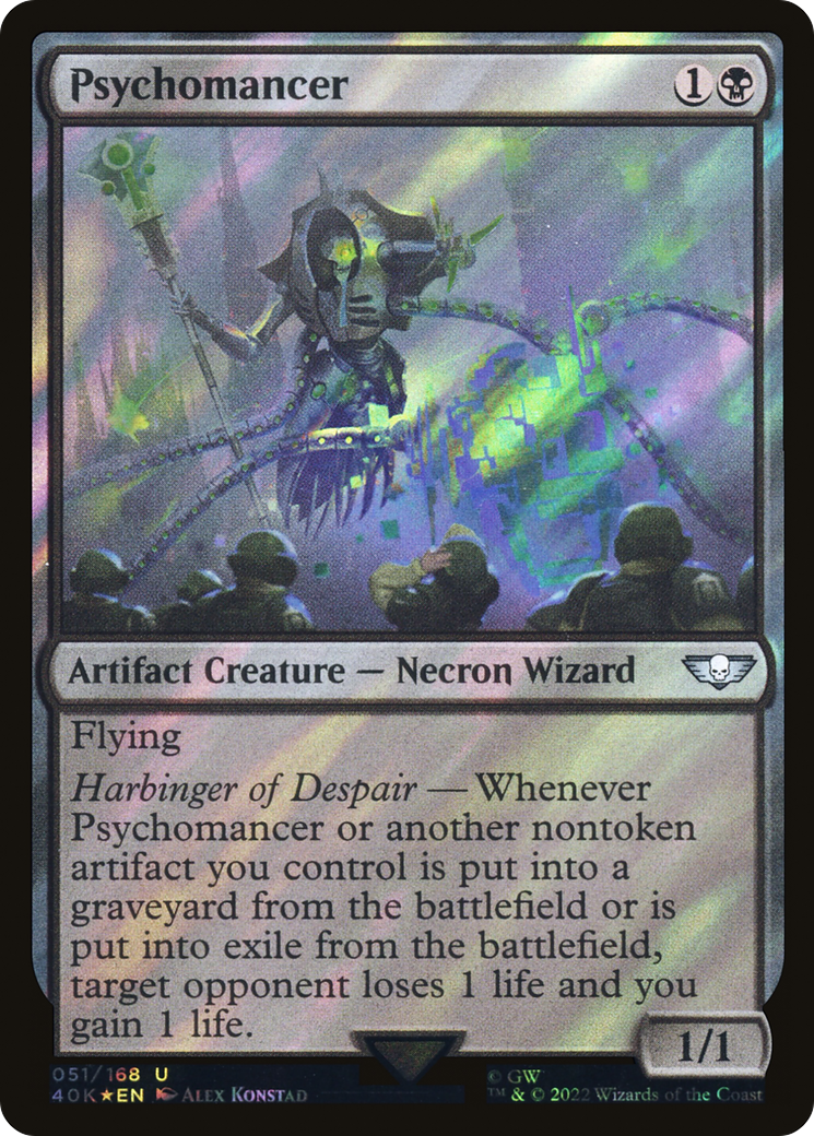 Psychomancien (Surge Foil) [Warhammer 40,000] 