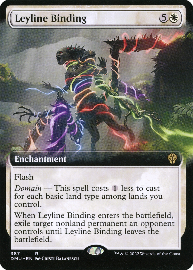 Reliure Leyline (Art étendu) [Dominaria United] 