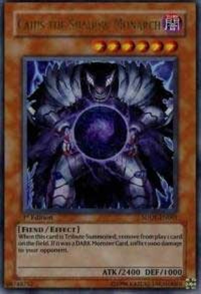 Caius the Shadow Monarch (SDDE-EN001) - Ultra Rare