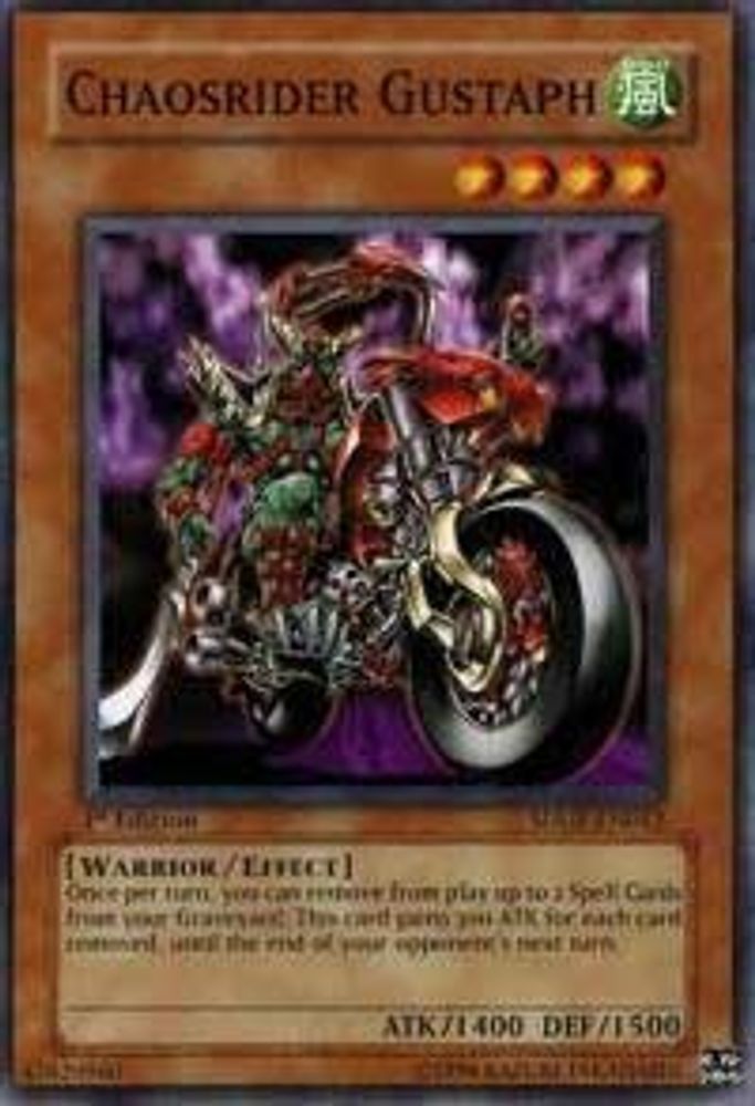 Chaosrider Gustaph (SDDE-EN012) - Common