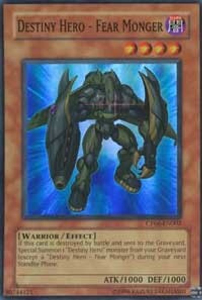 Destiny Hero - Fear Monger [CP06-EN002] Super Rare 