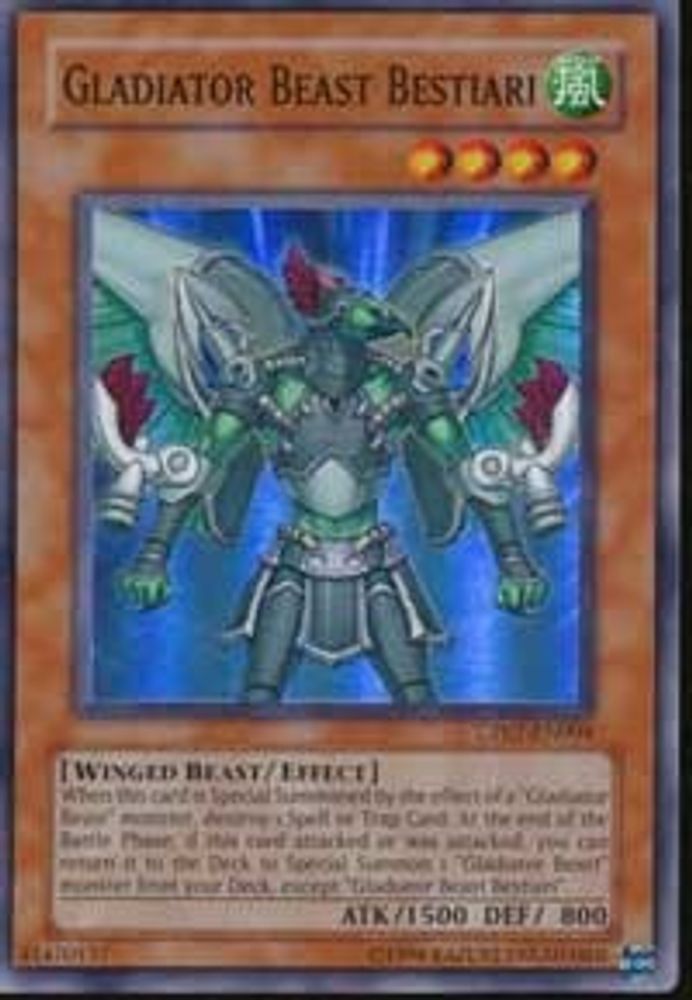 Bête Gladiateur Bestiari [CP07-EN004] Super Rare 