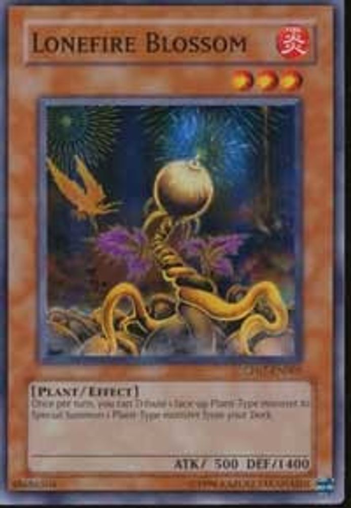 Fleur de Feu Solitaire [CP07-EN005] Super Rare 