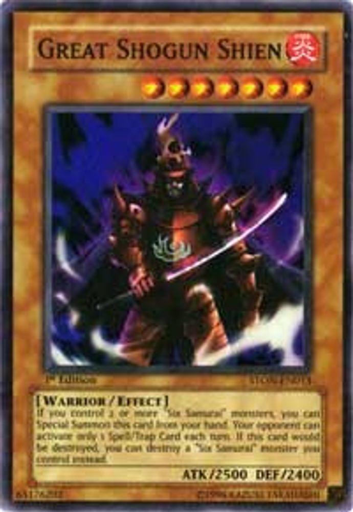 Great Shogun Shien (CP08-EN008) - Rare