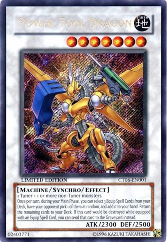 Power Tool Dragon (CT06-EN001) - Secret Rare