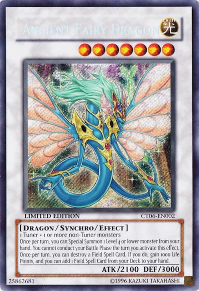 Ancient Fairy Dragon (CT06-EN002) - Secret Rare