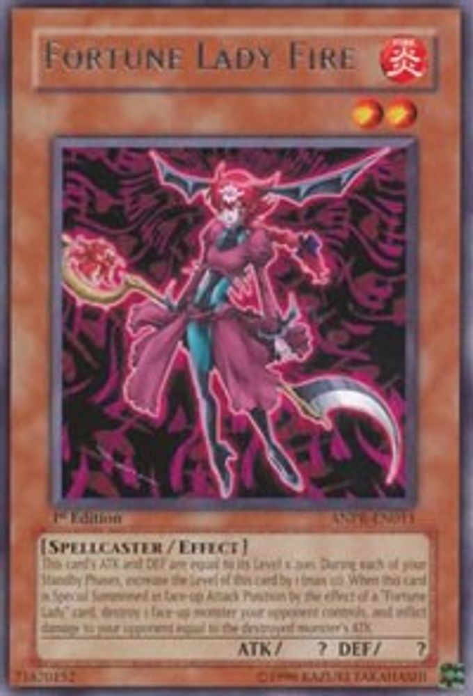 Fortune Lady Fire (ANPR-EN011) - Rare