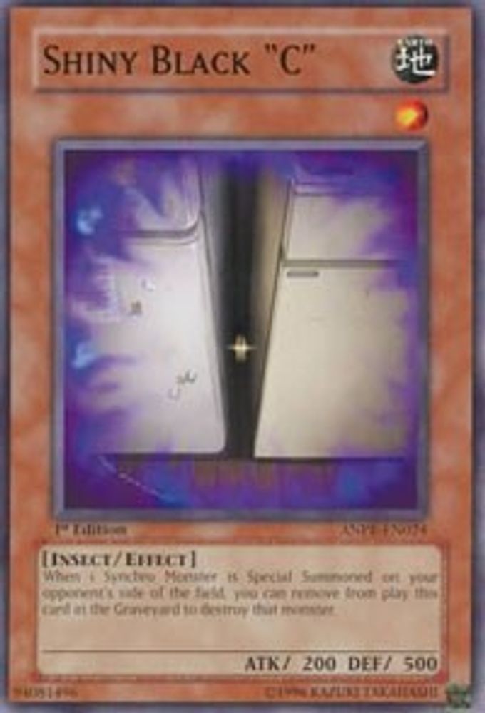 Shiny Black "C" (ANPR-EN024) - Common