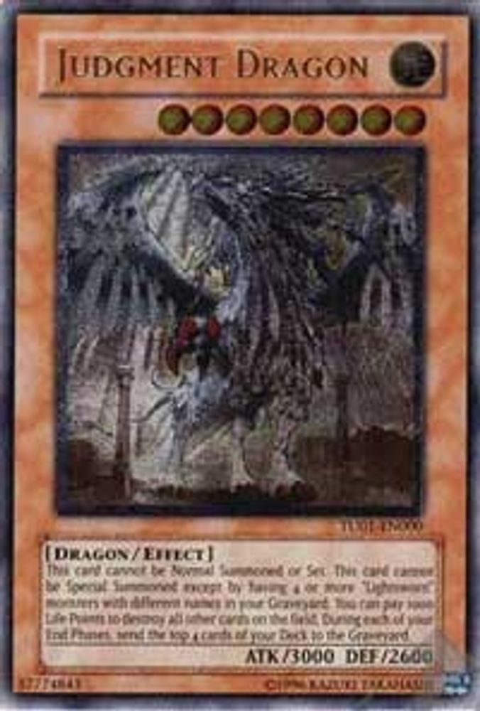 Judgment Dragon (UTR) (TU01-EN000) - Ultimate Rare