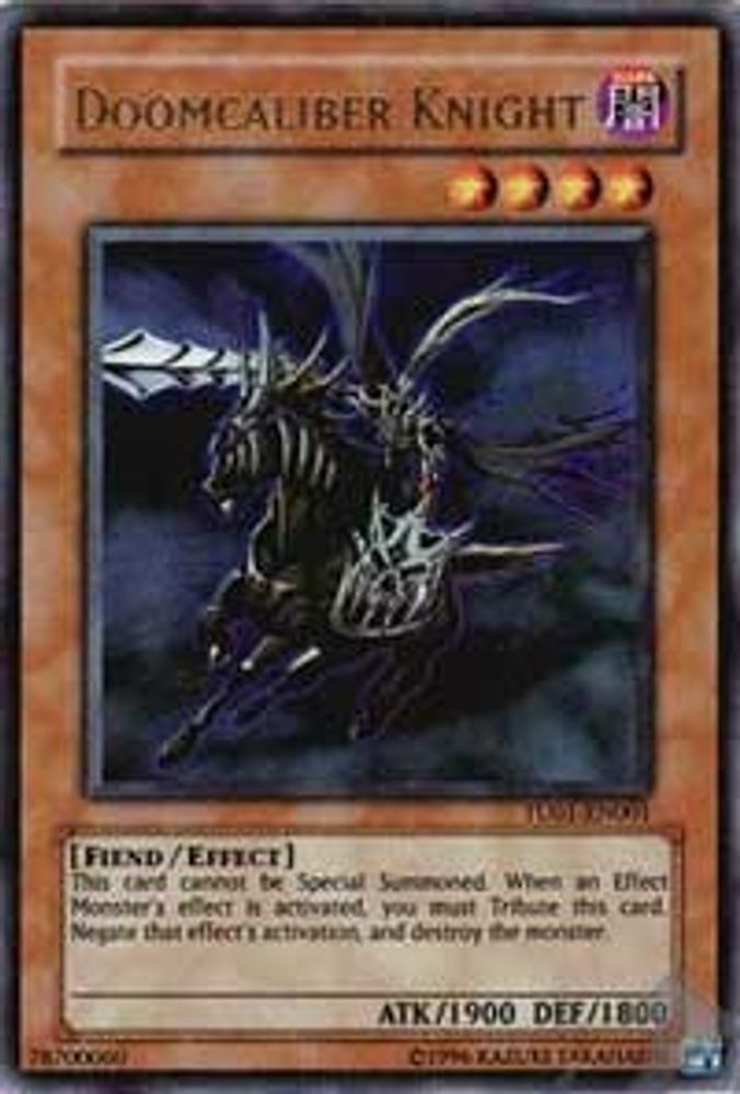 Doomcaliber Knight (TU01-EN001) - Ultra Rare