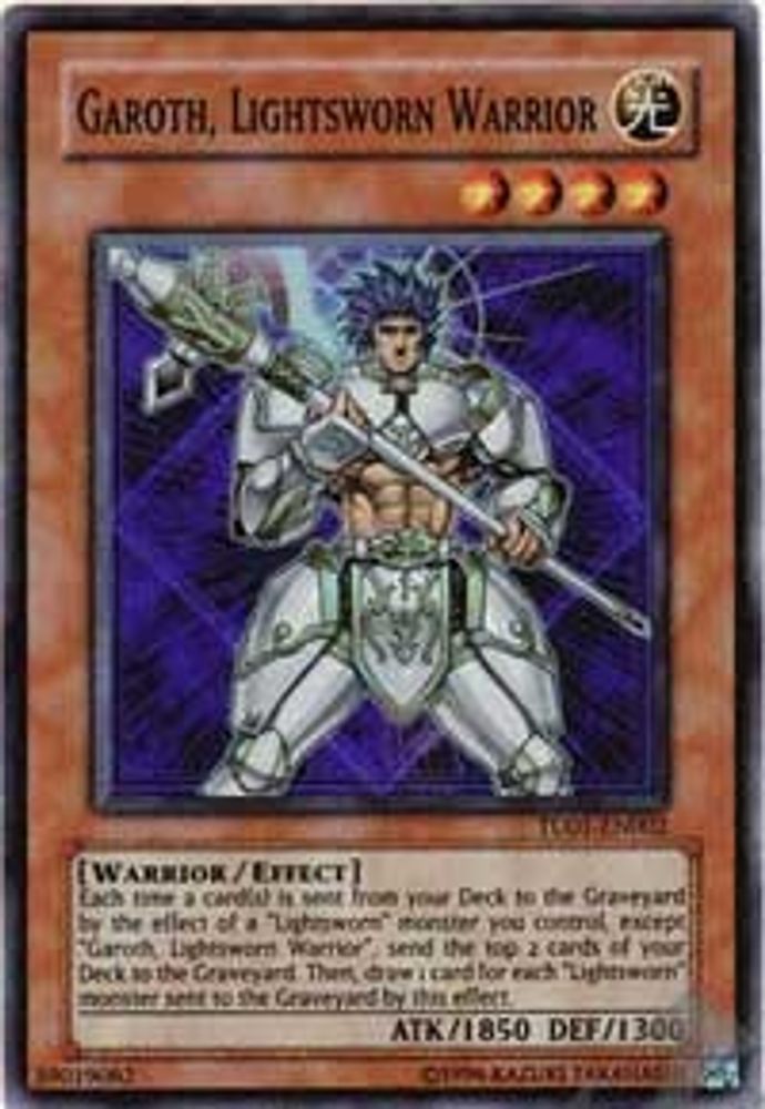 Garoth, Lightsworn Warrior (TU01-EN002) - Super Rare