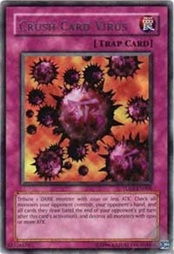 Virus de la carte écrasée [TU01-EN006] Rare 
