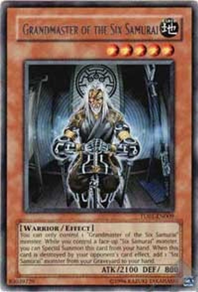 Grandmaster of the Six Samurai (TU01-EN009) - Rare