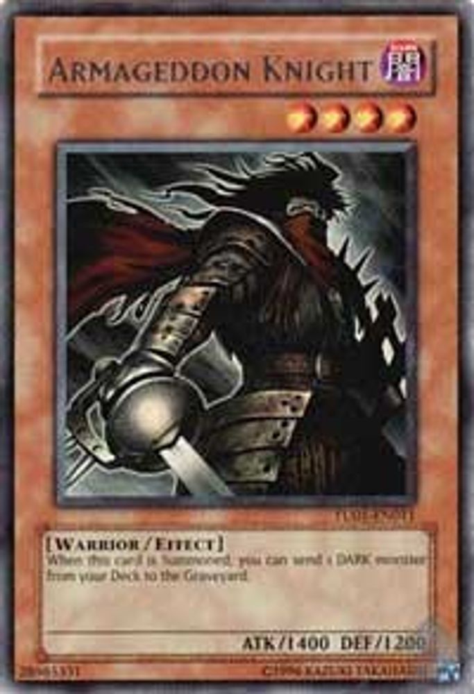 Armageddon Knight (TU01-EN011) - Rare