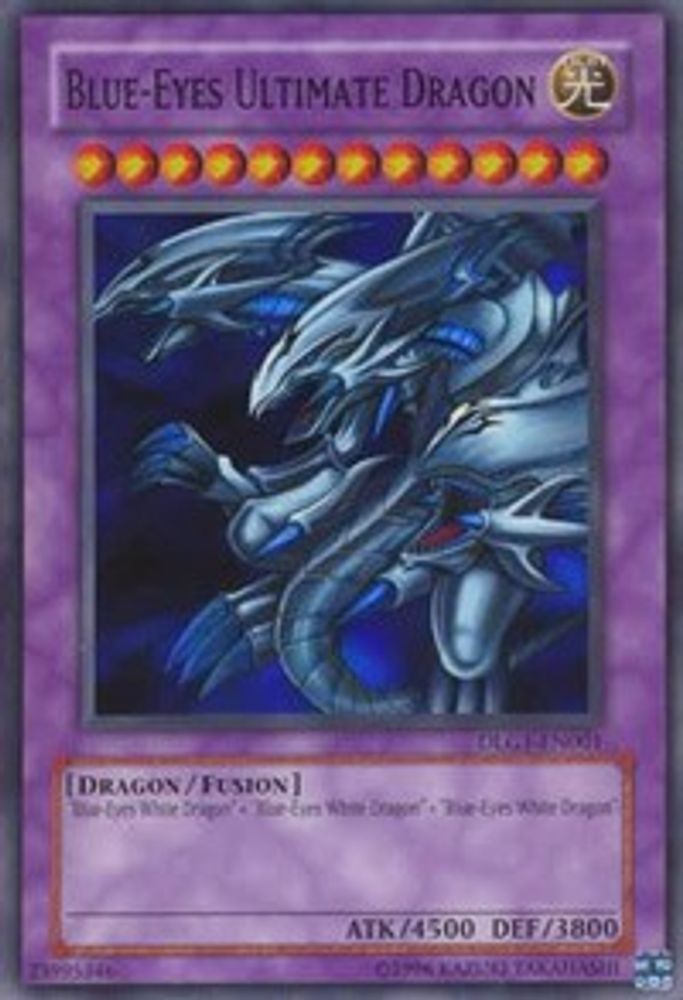 Blue-Eyes Ultimate Dragon (DLG1-EN001) - Super Rare