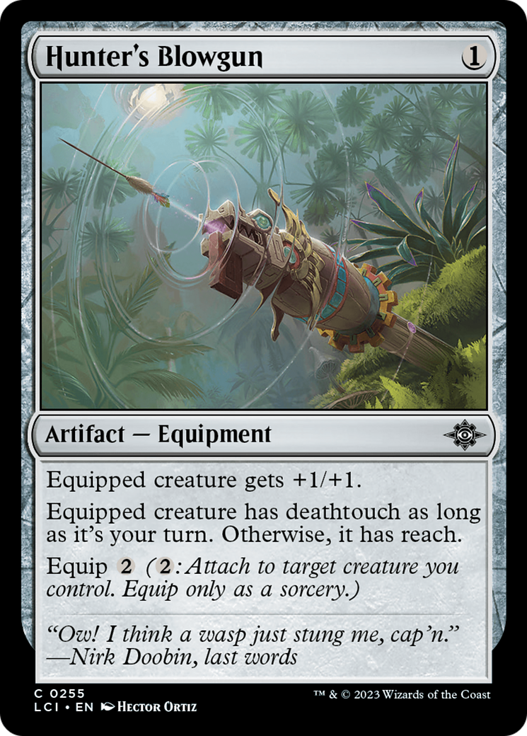 Sarbacane du chasseur [Les cavernes perdues d'Ixalan] 