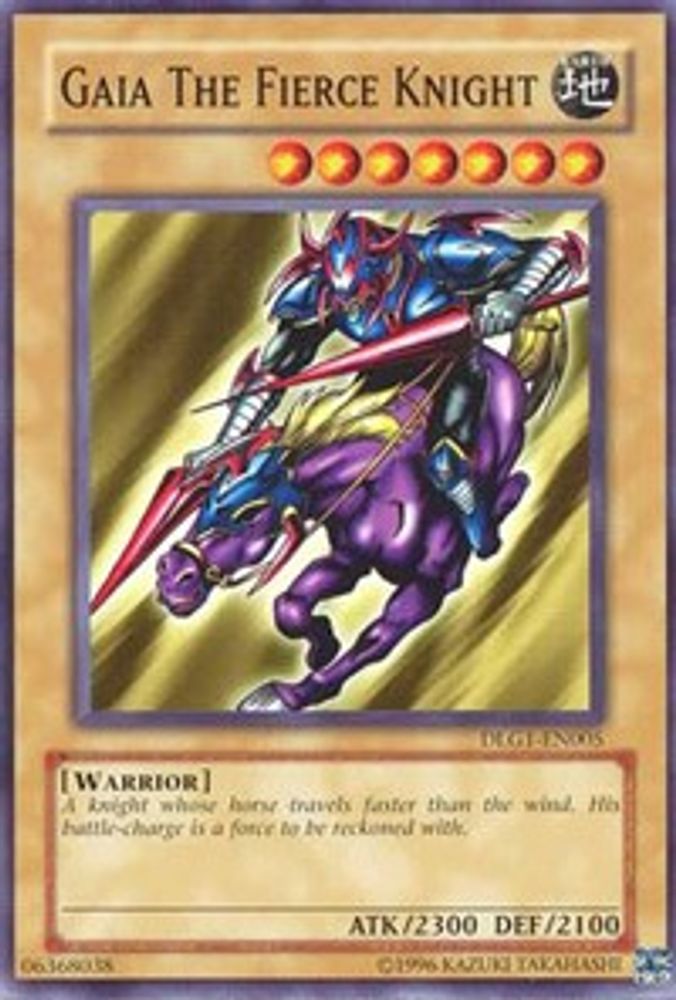 Gaia the Fierce Knight (DLG1-EN005) - Common