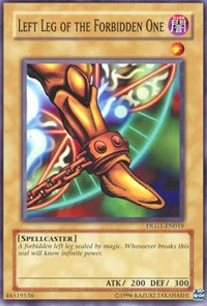 Left Leg of the Forbidden One (DLG1-EN019) - Common