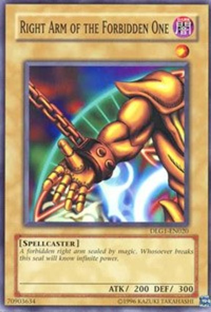 Right Arm of the Forbidden One (DLG1-EN020) - Common