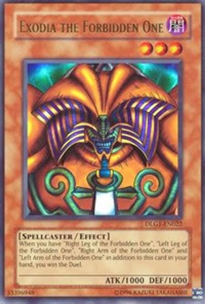 Exodia the Forbidden One (DLG1-EN022) - Ultra Rare