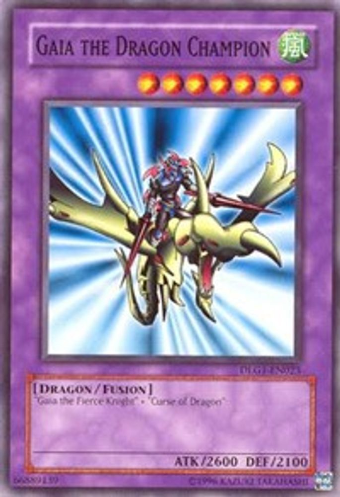 Gaia the Dragon Champion (DLG1-EN023) - Common
