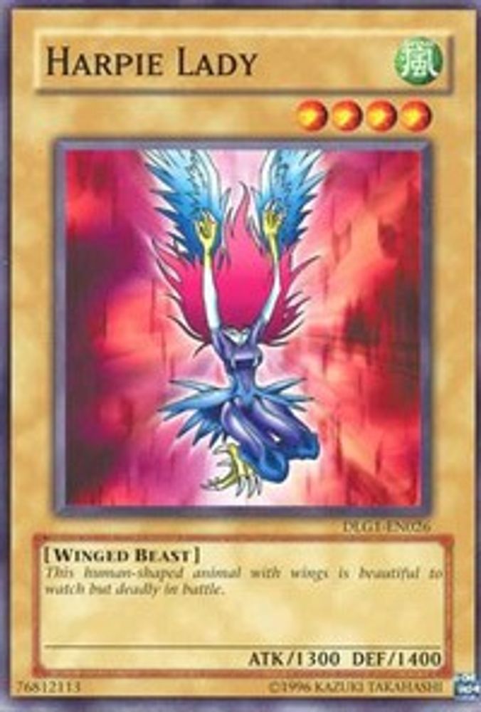 Harpie Lady (DLG1-EN026) - Common