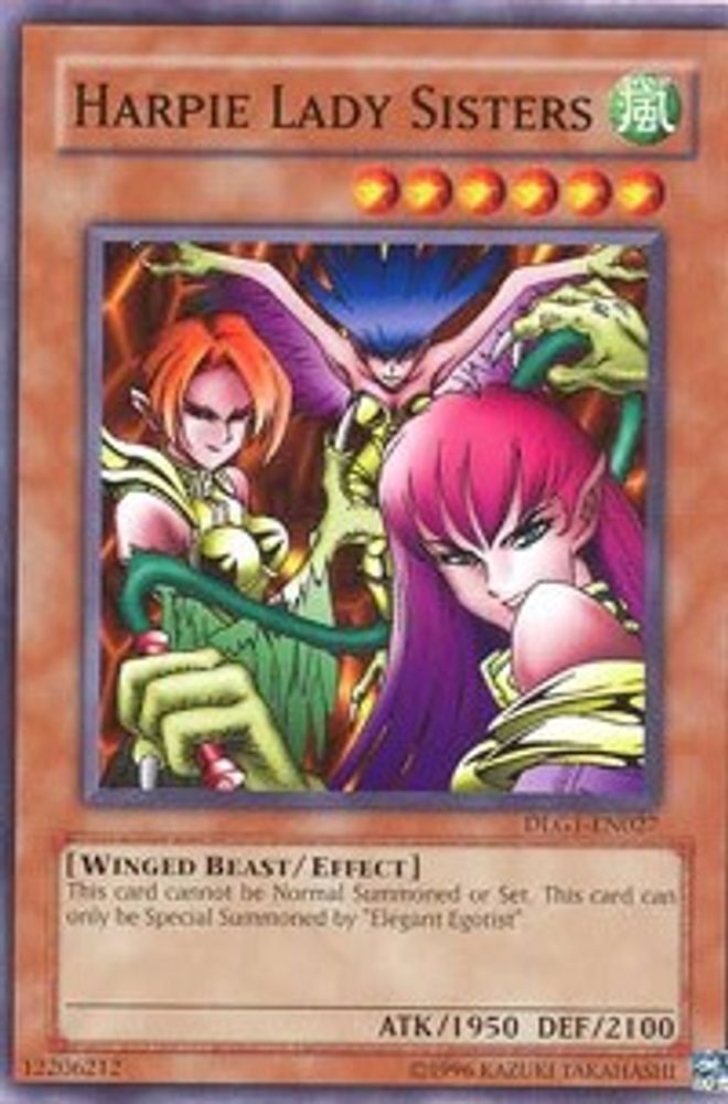Harpie Lady Sisters [DLG1-EN027] Commune 