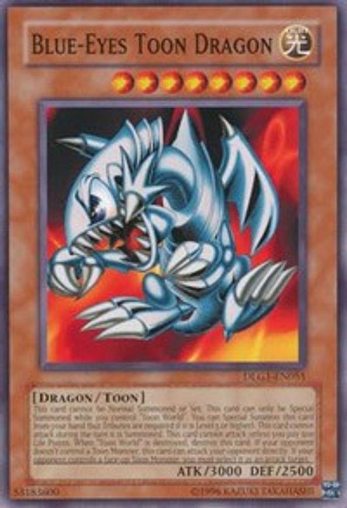 Dragon Toon aux yeux bleus [DLG1-EN051] Commun 